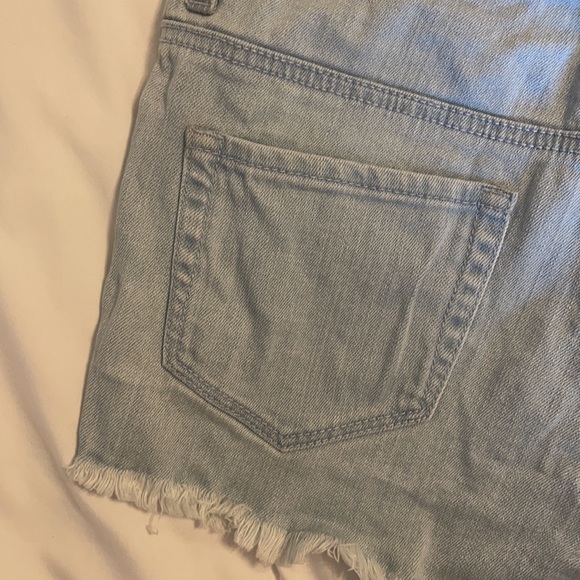 SOLD**High Rise Boho Cut-Offs - Picture 10 of 10